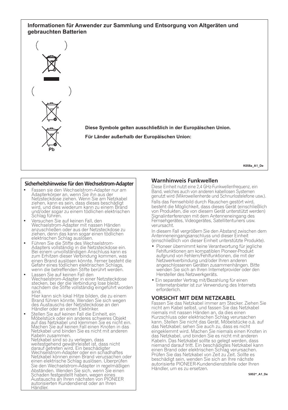 Pioneer X-SMC00 User Manual | Page 75 / 256