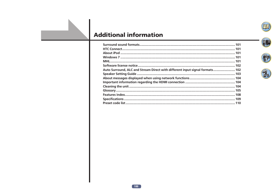 Pioneer VSX-923-S User Manual | Page 100 / 115