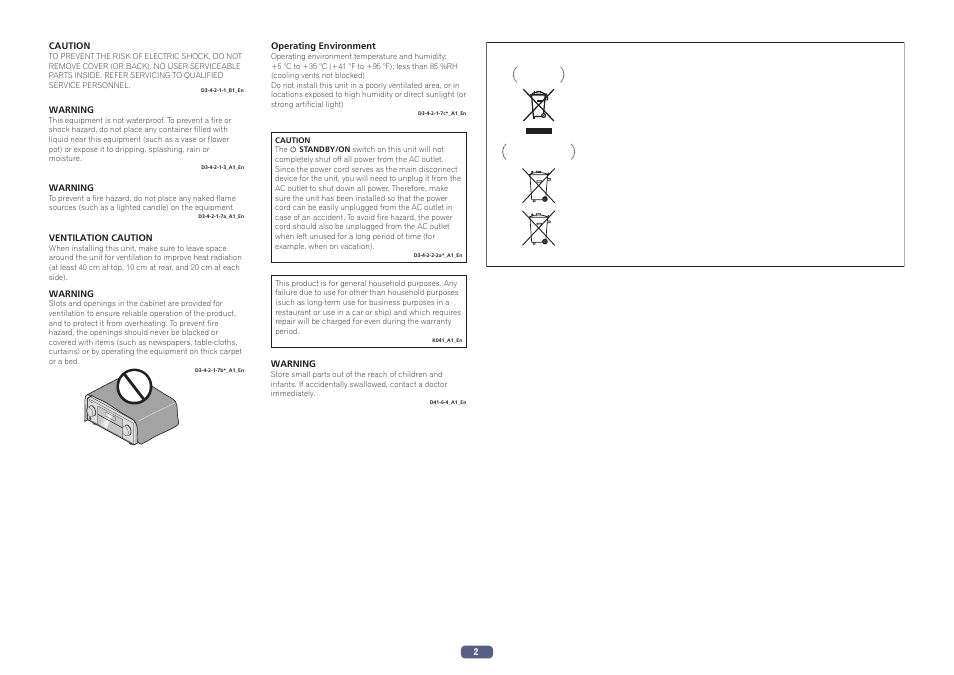 Pioneer VSX-923-S User Manual | Page 2 / 115