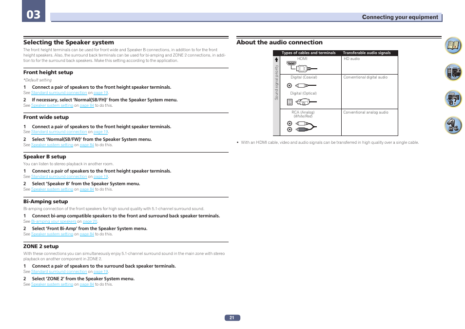 Pioneer VSX-923-S User Manual | Page 21 / 115