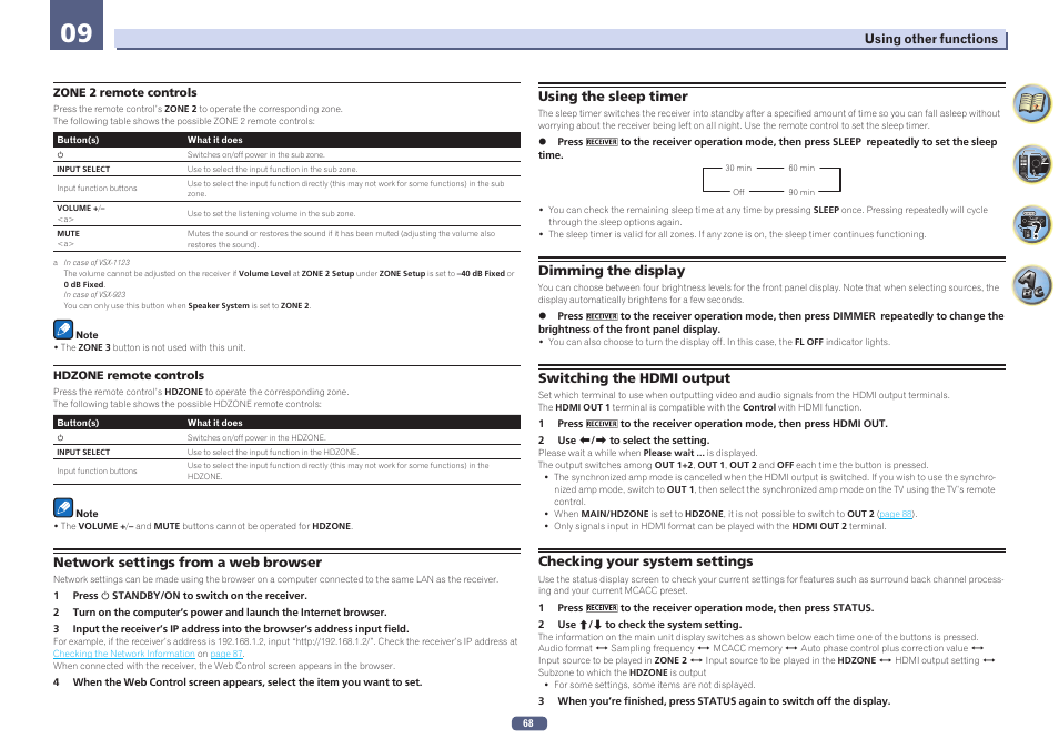 Pioneer VSX-923-S User Manual | Page 68 / 115