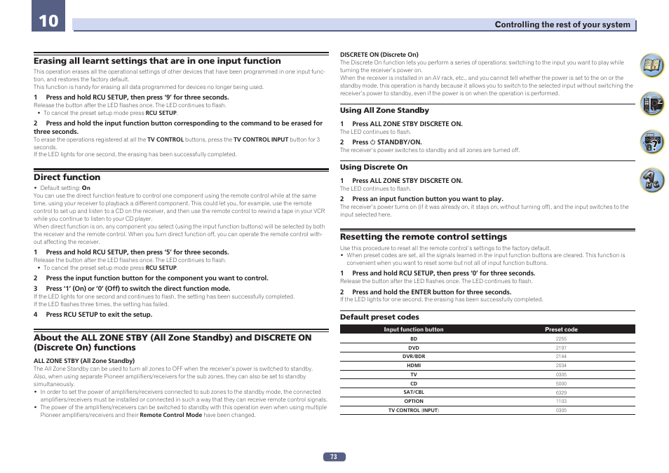 Pioneer VSX-923-S User Manual | Page 73 / 115