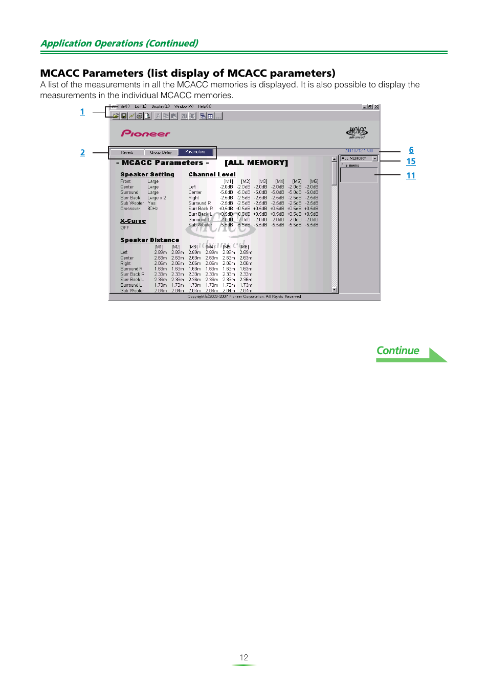 Continue | Pioneer VSX-LX51 User Manual | Page 12 / 37