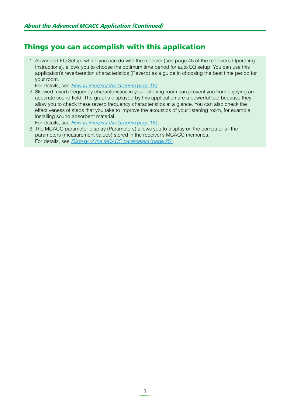 Things you can accomplish with this application | Pioneer VSX-LX51 User Manual | Page 3 / 37