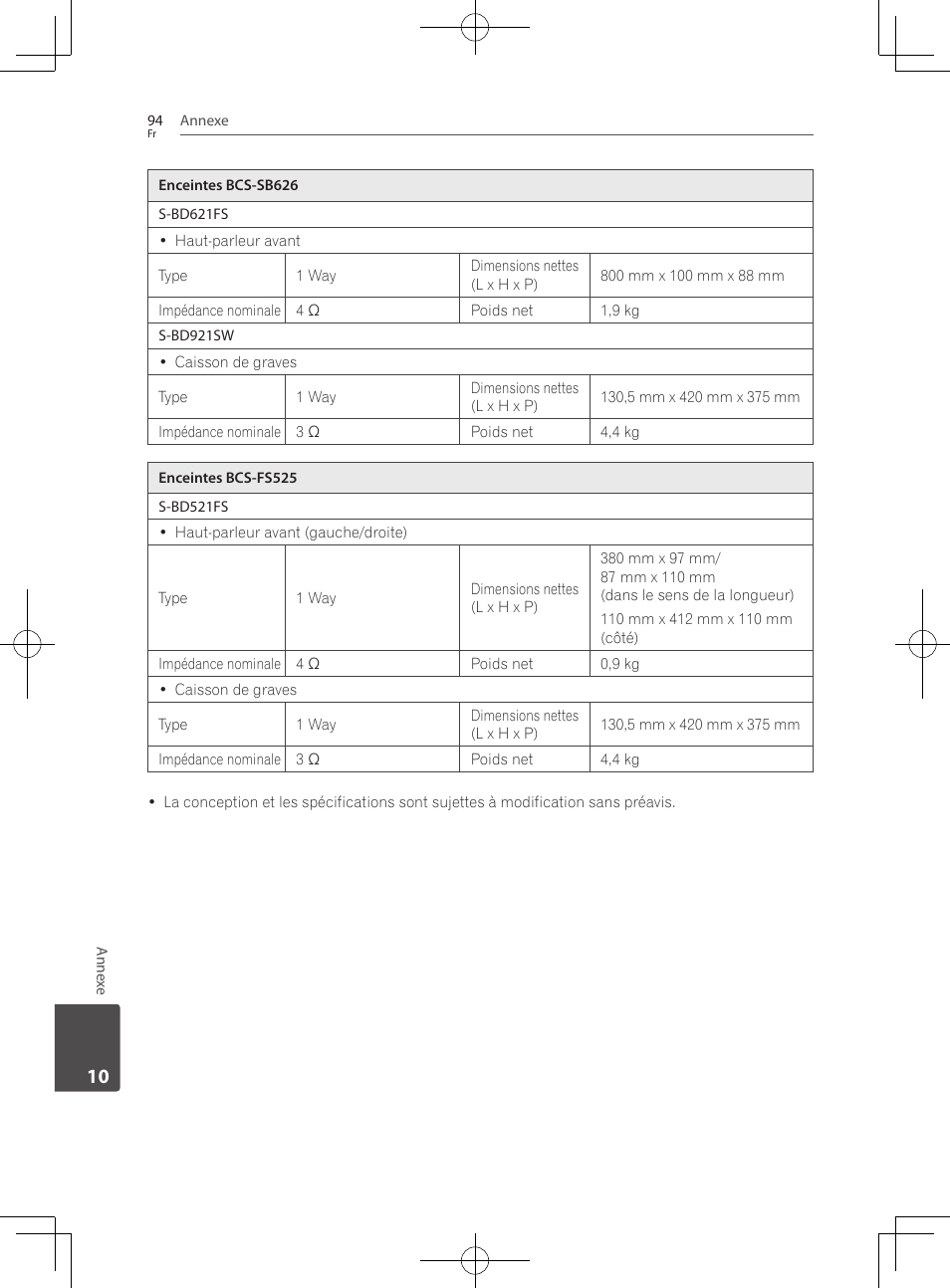 Pioneer BCS-727 User Manual | Page 190 / 588