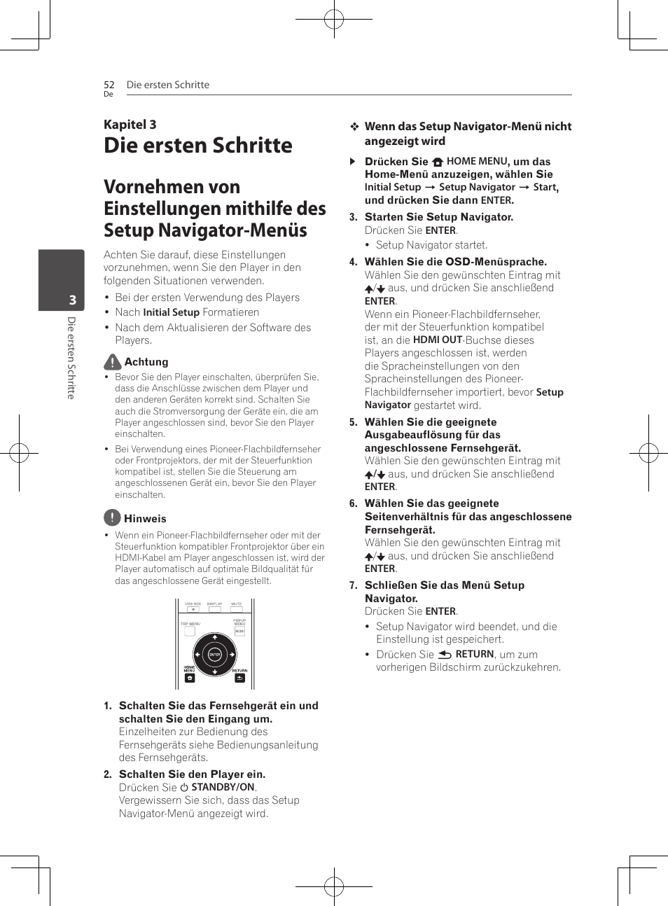 Die ersten schritte | Pioneer BCS-727 User Manual | Page 252 / 588