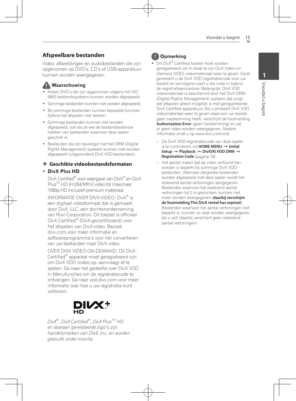 Afspeelbare bestanden, Geschikte videobestandsformaten | Pioneer BCS-727 User Manual | Page 407 / 588