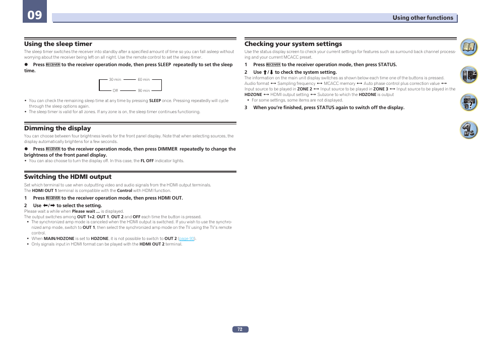 Pioneer SC-2023-S User Manual | Page 72 / 121