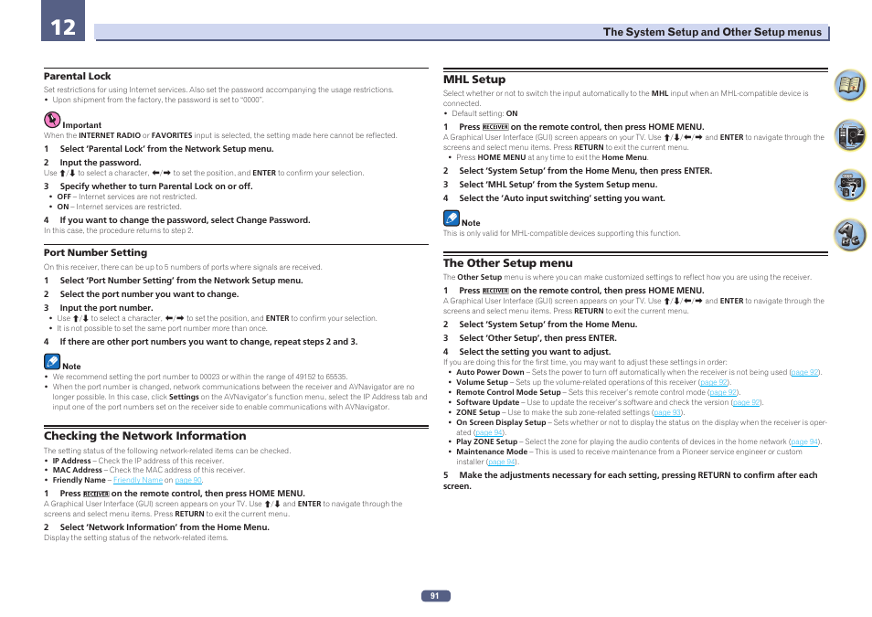 Pioneer SC-2023-S User Manual | Page 91 / 121