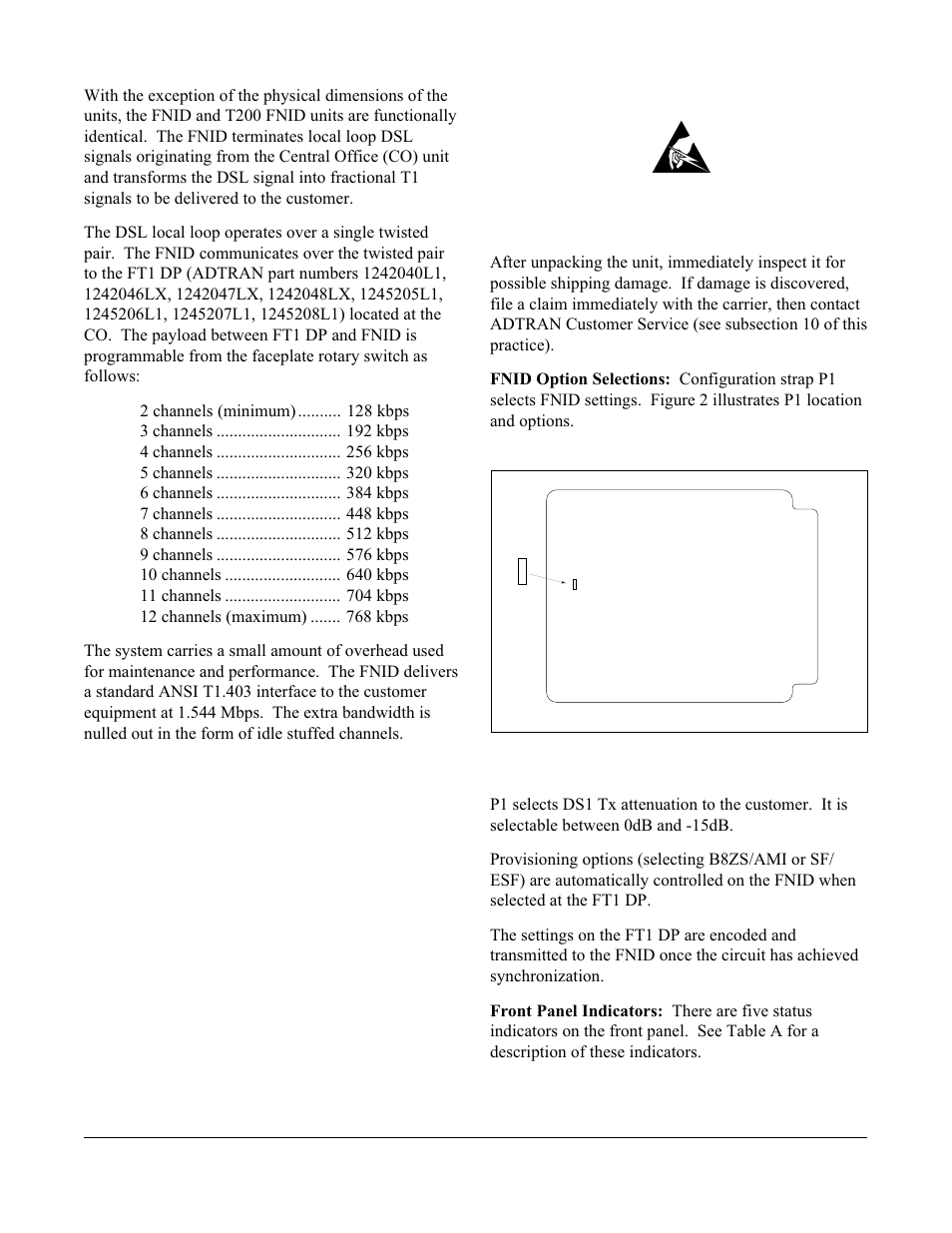 ADTRAN FNID User Manual | Page 2 / 16