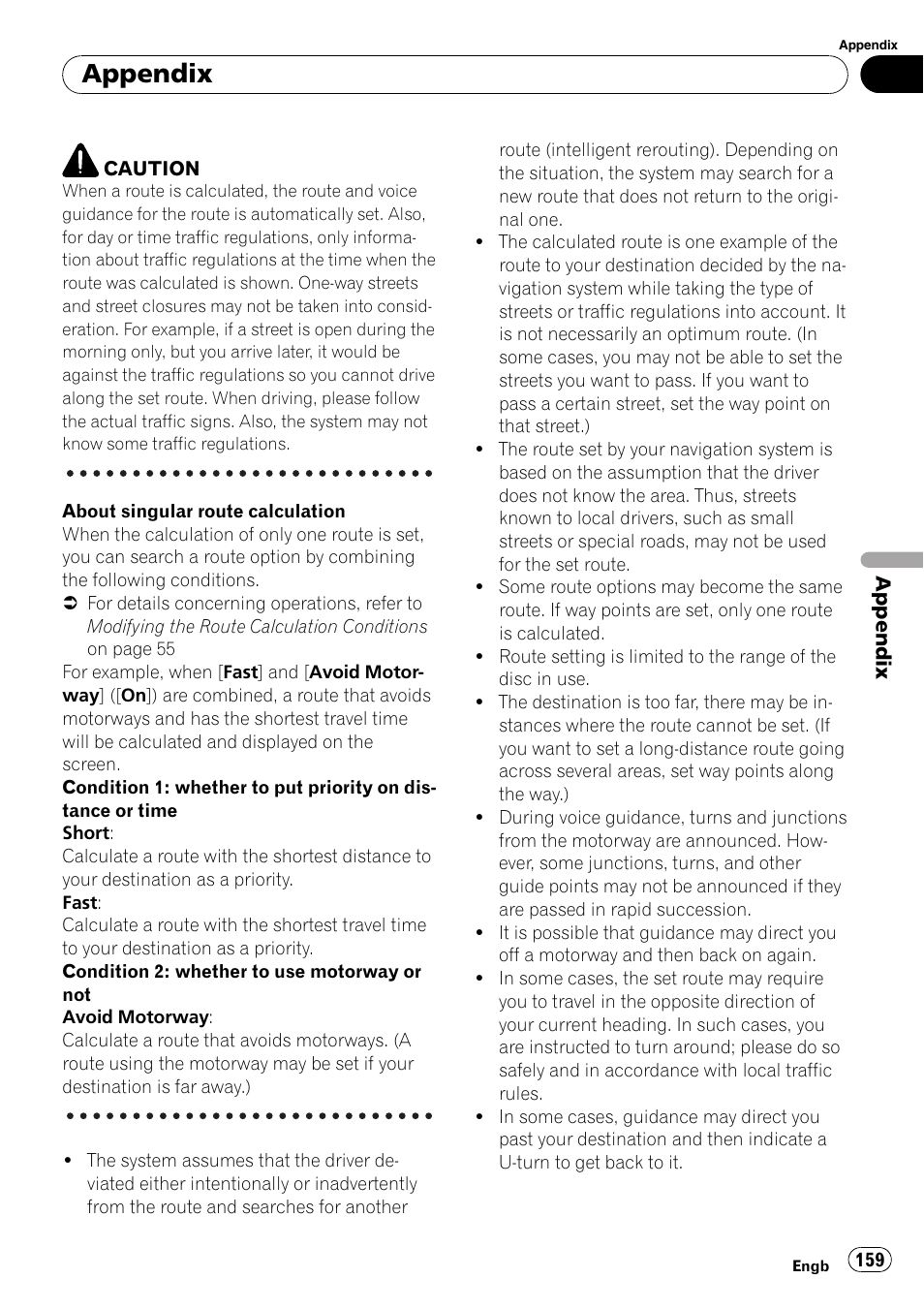 Appendix | Pioneer AVIC-X3-II User Manual | Page 159 / 172