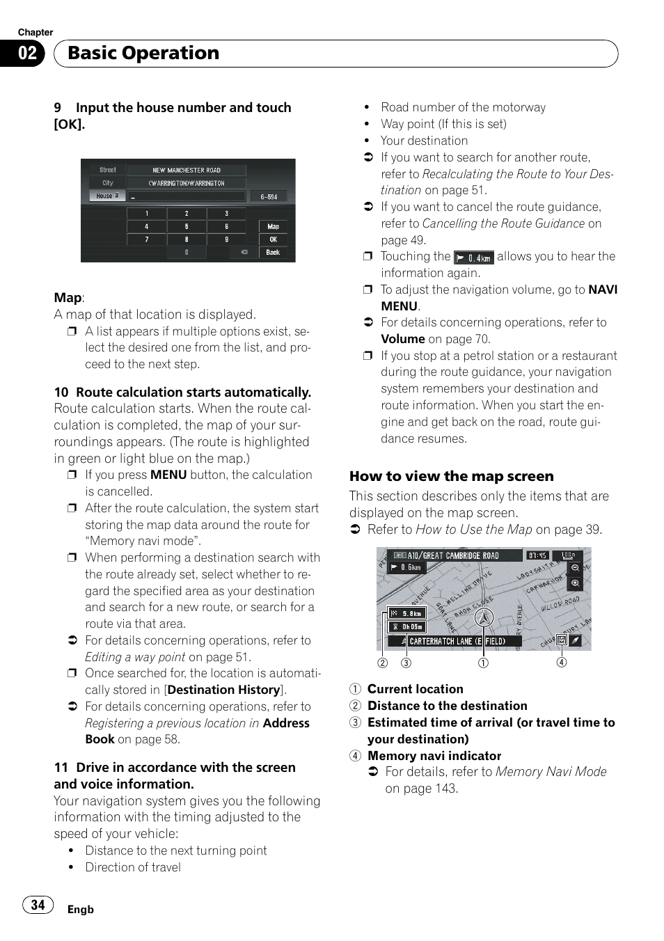 Basic operation | Pioneer AVIC-X3-II User Manual | Page 34 / 172