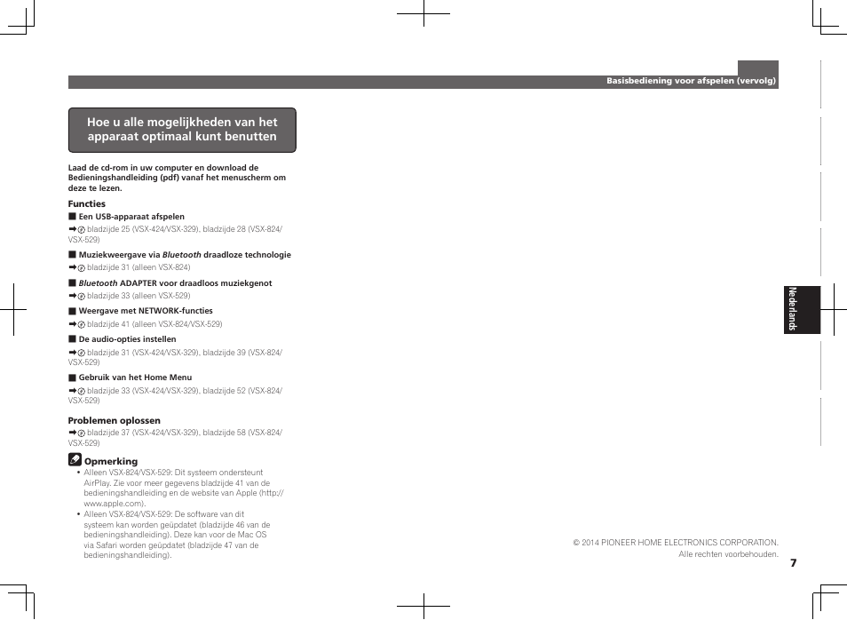 Pioneer VSX-824-K User Manual | Page 31 / 48