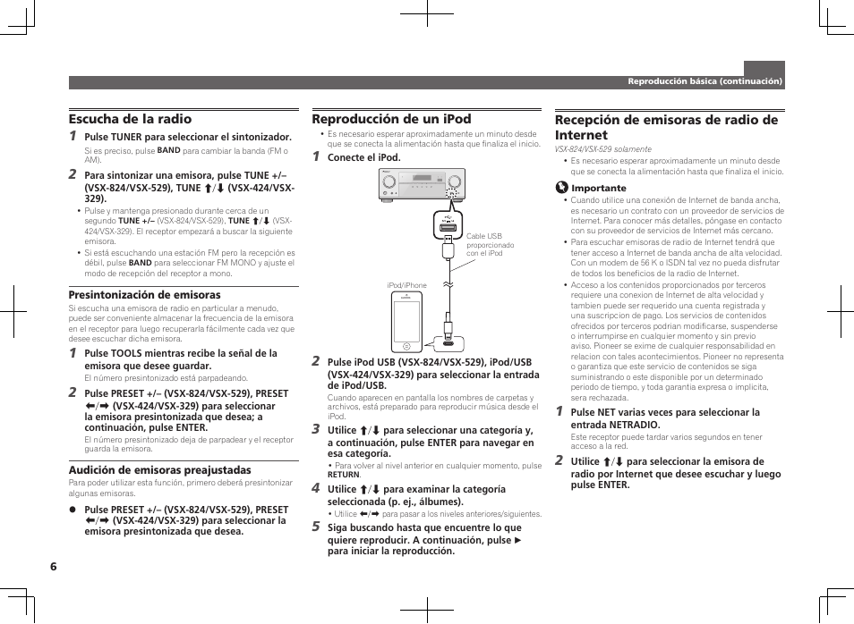 Pioneer VSX-824-K User Manual | Page 36 / 48