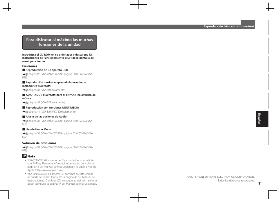 Pioneer VSX-824-K User Manual | Page 37 / 48