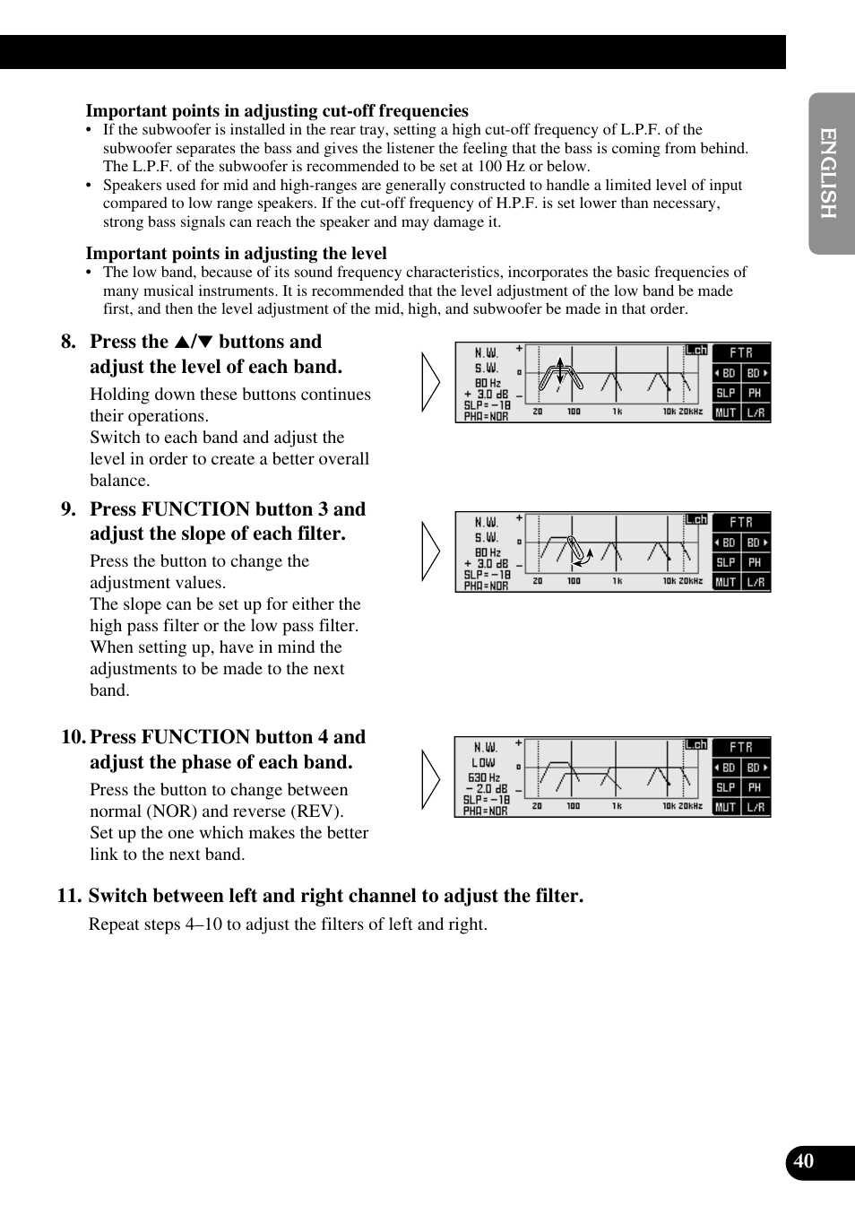 Pioneer RS-A9 User Manual | Page 41 / 73