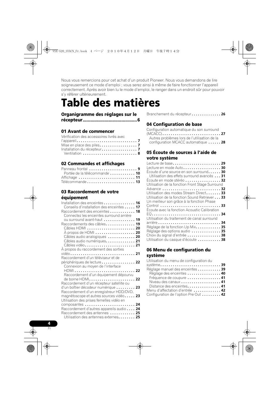 Pioneer VSX-520-S User Manual | Page 60 / 168