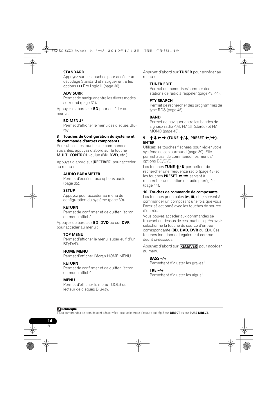 Pioneer VSX-520-S User Manual | Page 70 / 168