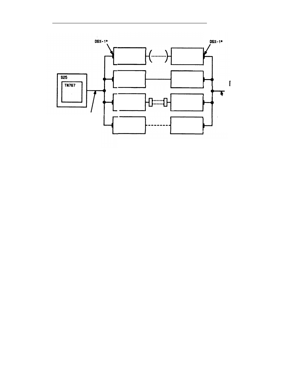 Install customer service unit (csu), Figure 2-24, Ds1 connections-non metallic connections | Install, Customer service, Unit (csu) | AT&T System 25 User Manual | Page 81 / 438