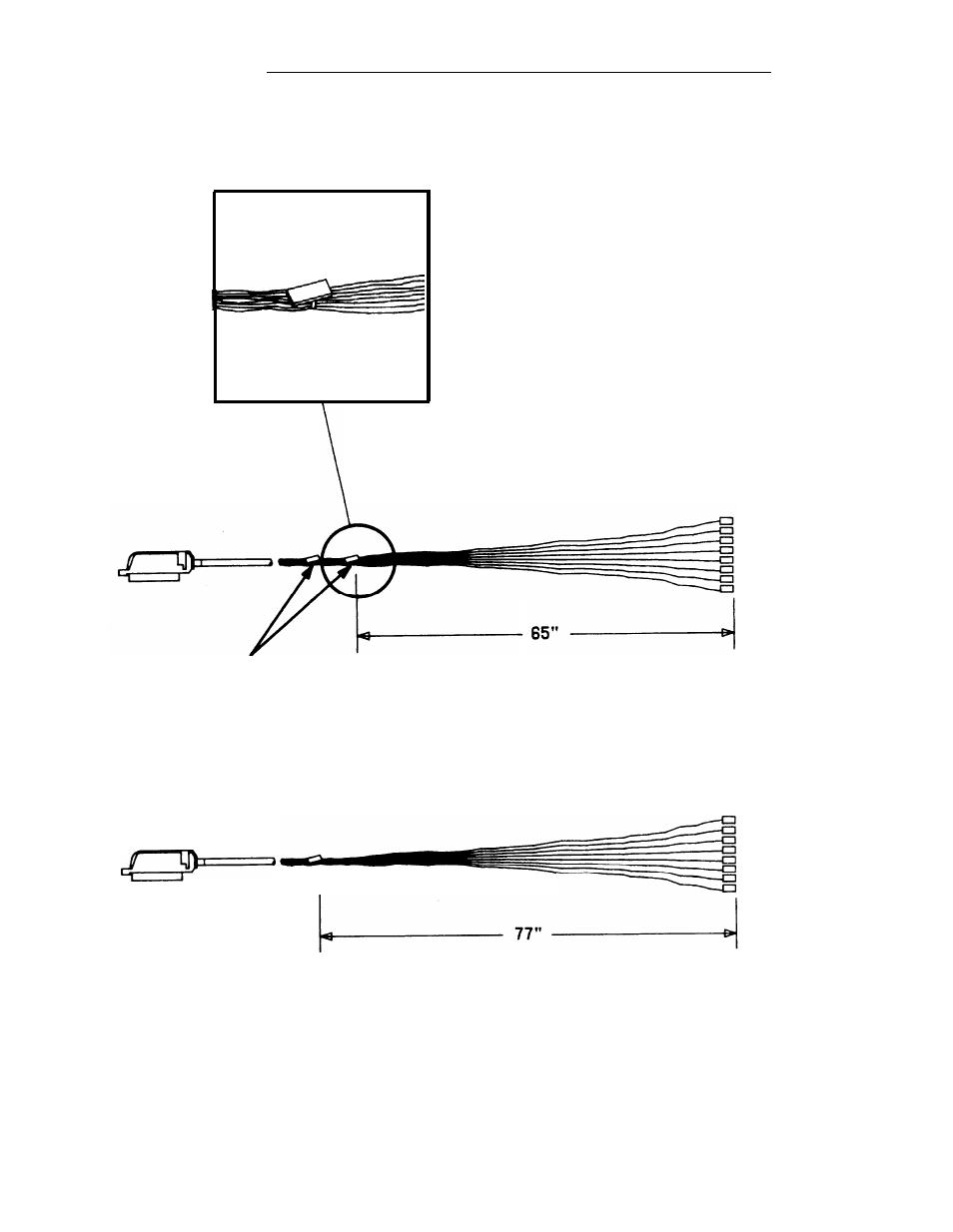Figure 2-31, Mounting octopus cable on fanning strip | AT&T System 25 User Manual | Page 96 / 438