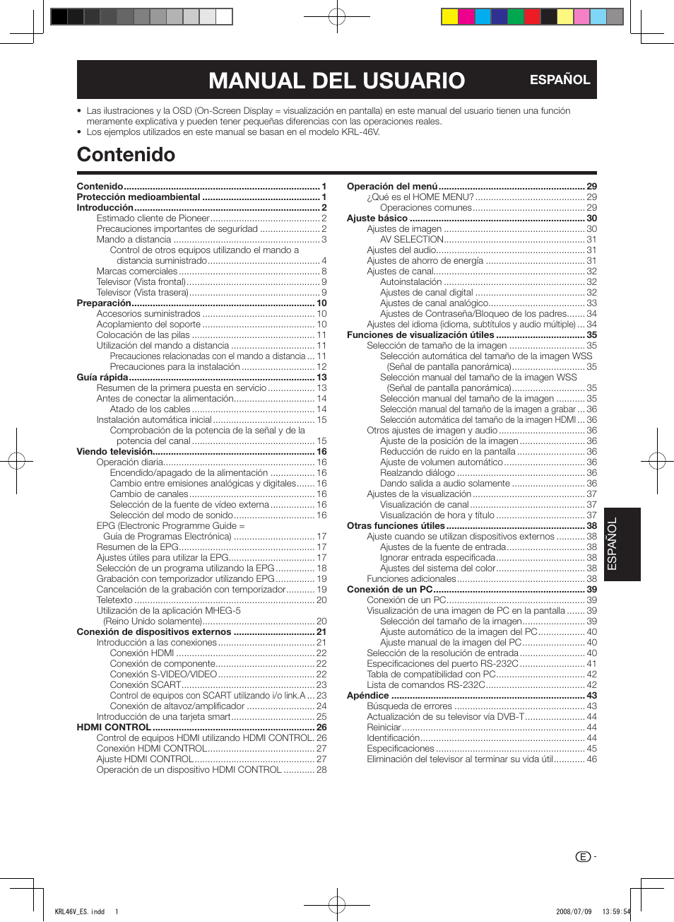 Pioneer KRL-46V User Manual | Page 243 / 338