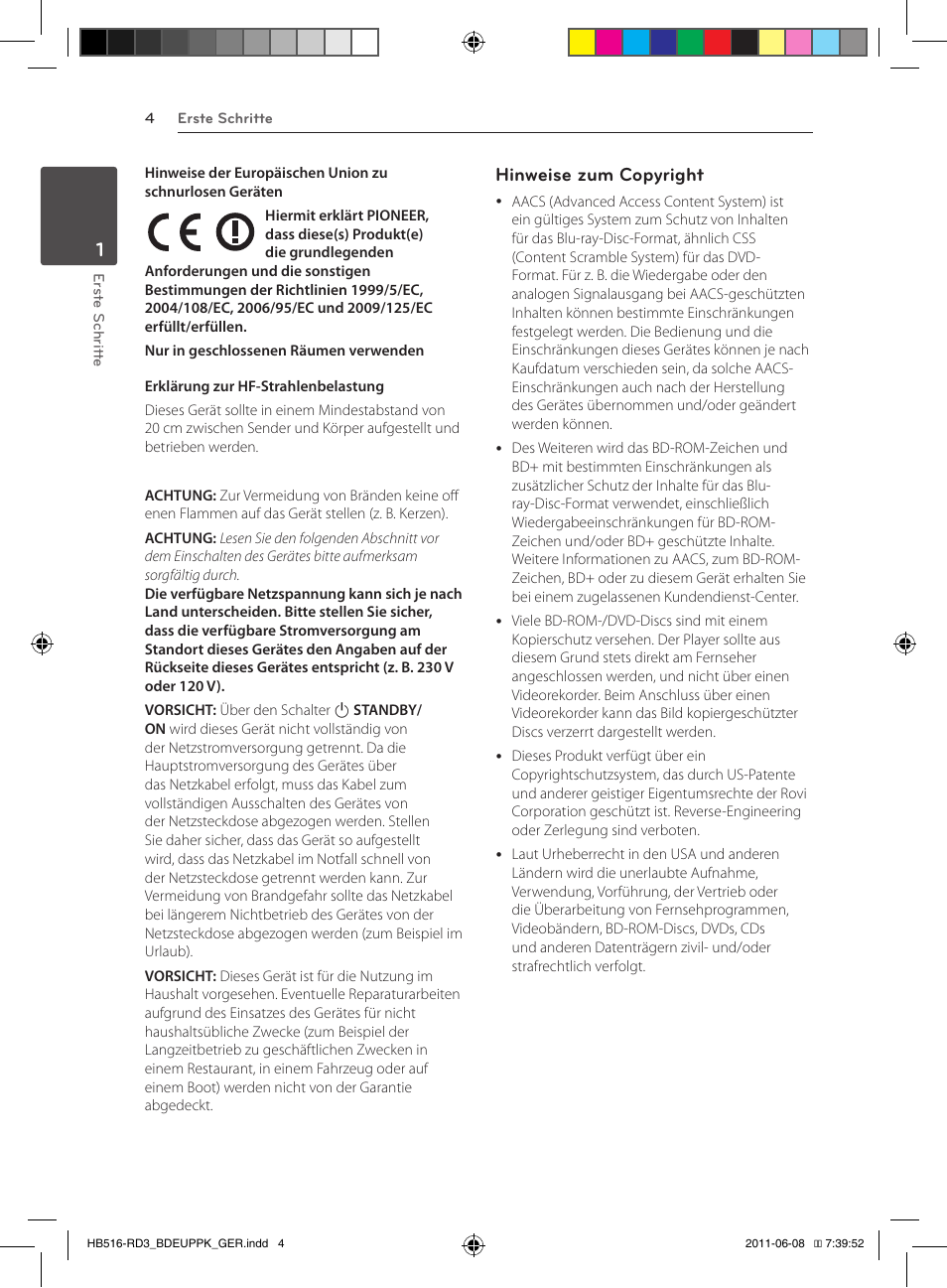 Hinweise zum copyright | Pioneer BCS-HF818 User Manual | Page 146 / 424