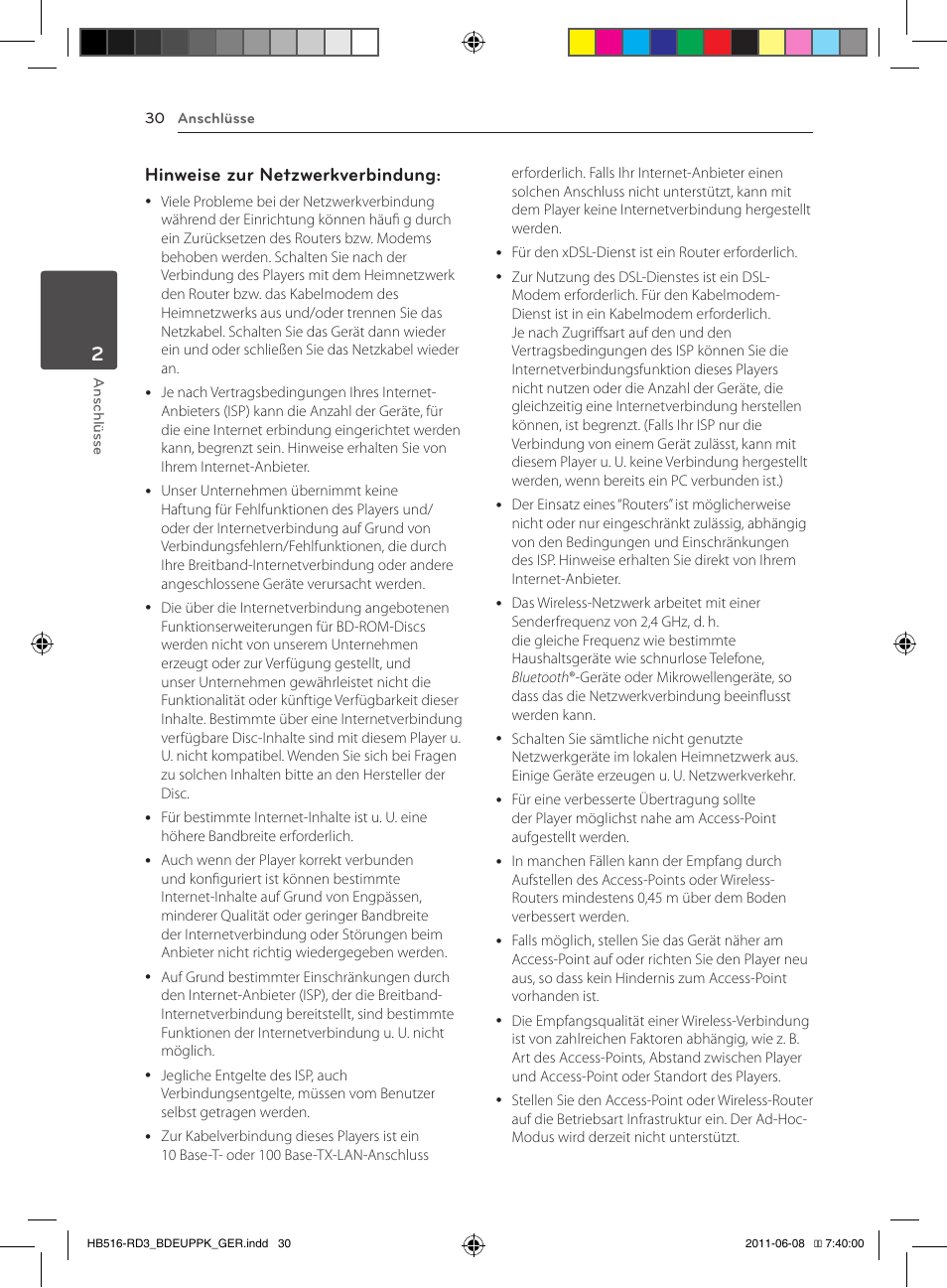 Hinweise zur netzwerkverbindung | Pioneer BCS-HF818 User Manual | Page 172 / 424