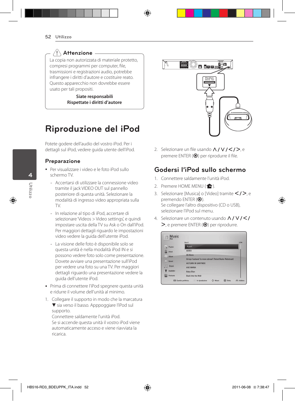 Riproduzione del ipod, Godersi l’ipod sullo schermo | Pioneer BCS-HF818 User Manual | Page 262 / 424