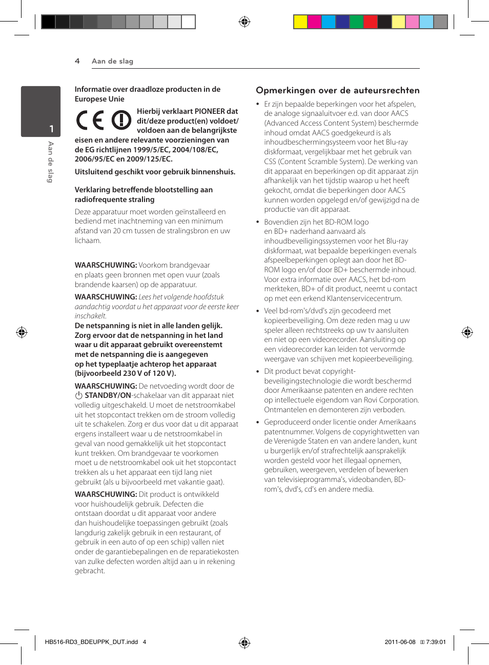 Opmerkingen over de auteursrechten | Pioneer BCS-HF818 User Manual | Page 350 / 424
