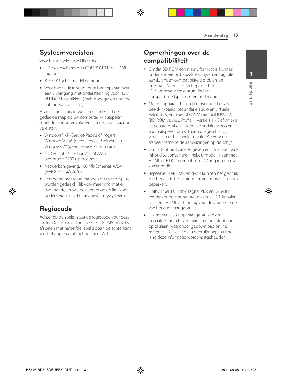 Systeemvereisten, Regiocode, Opmerkingen over de compatibiliteit | Pioneer BCS-HF818 User Manual | Page 359 / 424