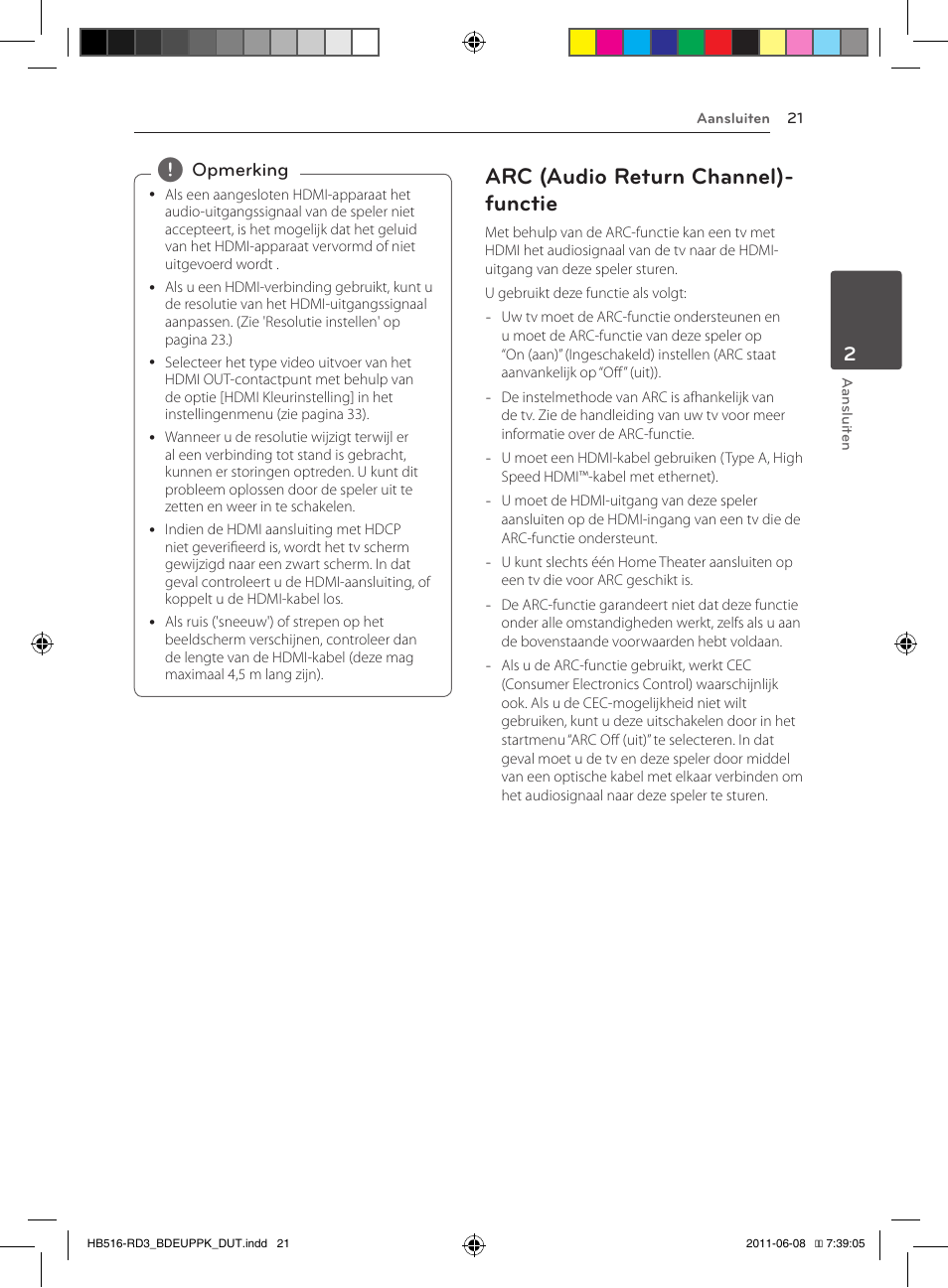 21 – arc (audio return channel)-functie, Arc (audio return channel)- functie | Pioneer BCS-HF818 User Manual | Page 367 / 424