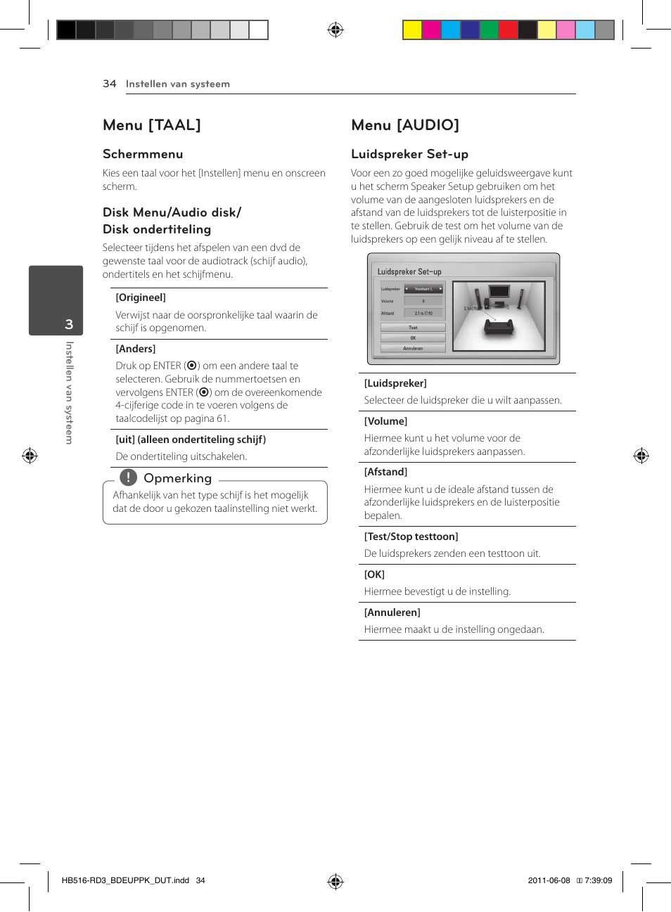 34 – menu [taal] 34 – menu [audio, Menu [taal, Menu [audio | Pioneer BCS-HF818 User Manual | Page 380 / 424