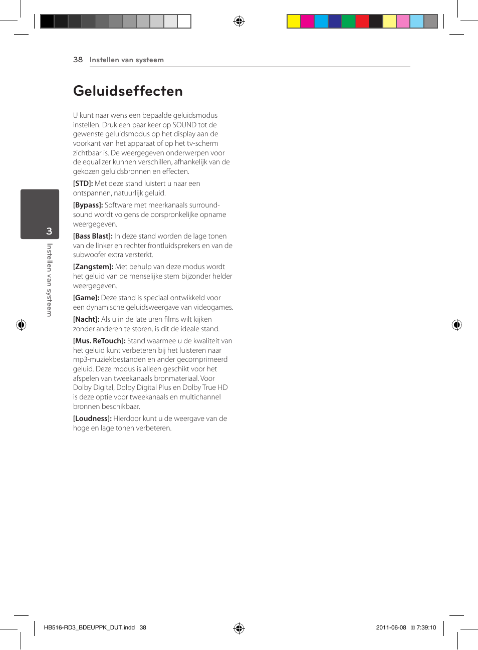 38 geluidseffecten, Geluidseffecten | Pioneer BCS-HF818 User Manual | Page 384 / 424