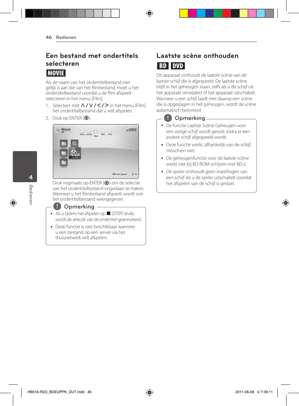 46 – een bestand met ondertitels, Selecteren, 46 – laatste scène onthouden | Een bestand met ondertitels selecteren y, Laatste scène onthouden er | Pioneer BCS-HF818 User Manual | Page 392 / 424