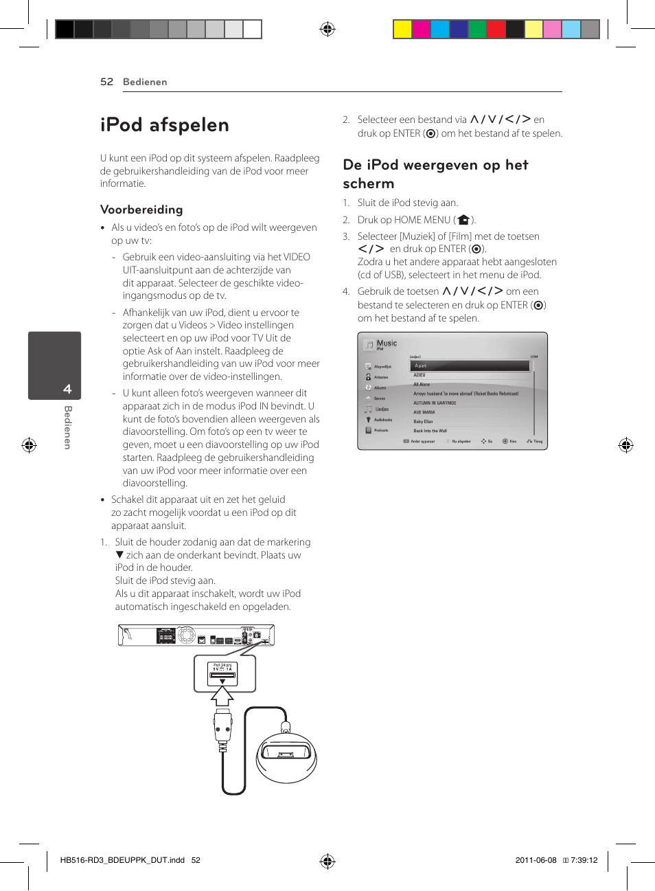 Ipod afspelen, De ipod weergeven op het scherm | Pioneer BCS-HF818 User Manual | Page 398 / 424