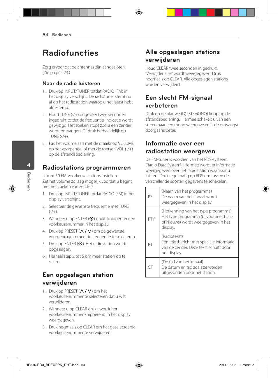 Weergeven, Radiofuncties, Radiostations programmeren | Een opgeslagen station verwijderen, Alle opgeslagen stations verwijderen, Een slecht fm-signaal verbeteren, Informatie over een radiostation weergeven | Pioneer BCS-HF818 User Manual | Page 400 / 424