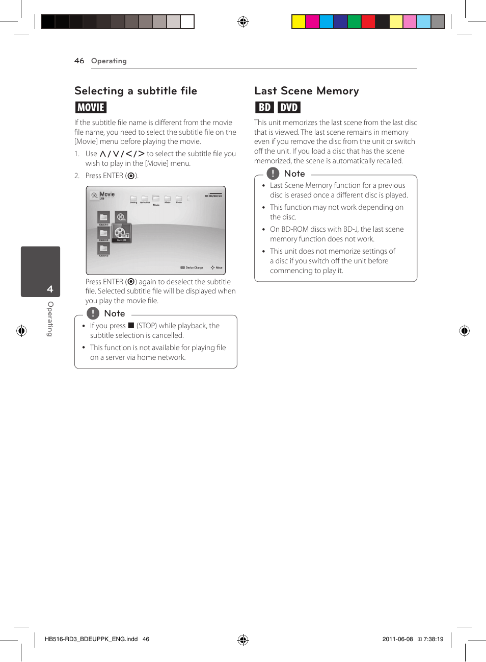 Selecting a subtitle file y | Pioneer BCS-HF818 User Manual | Page 46 / 424