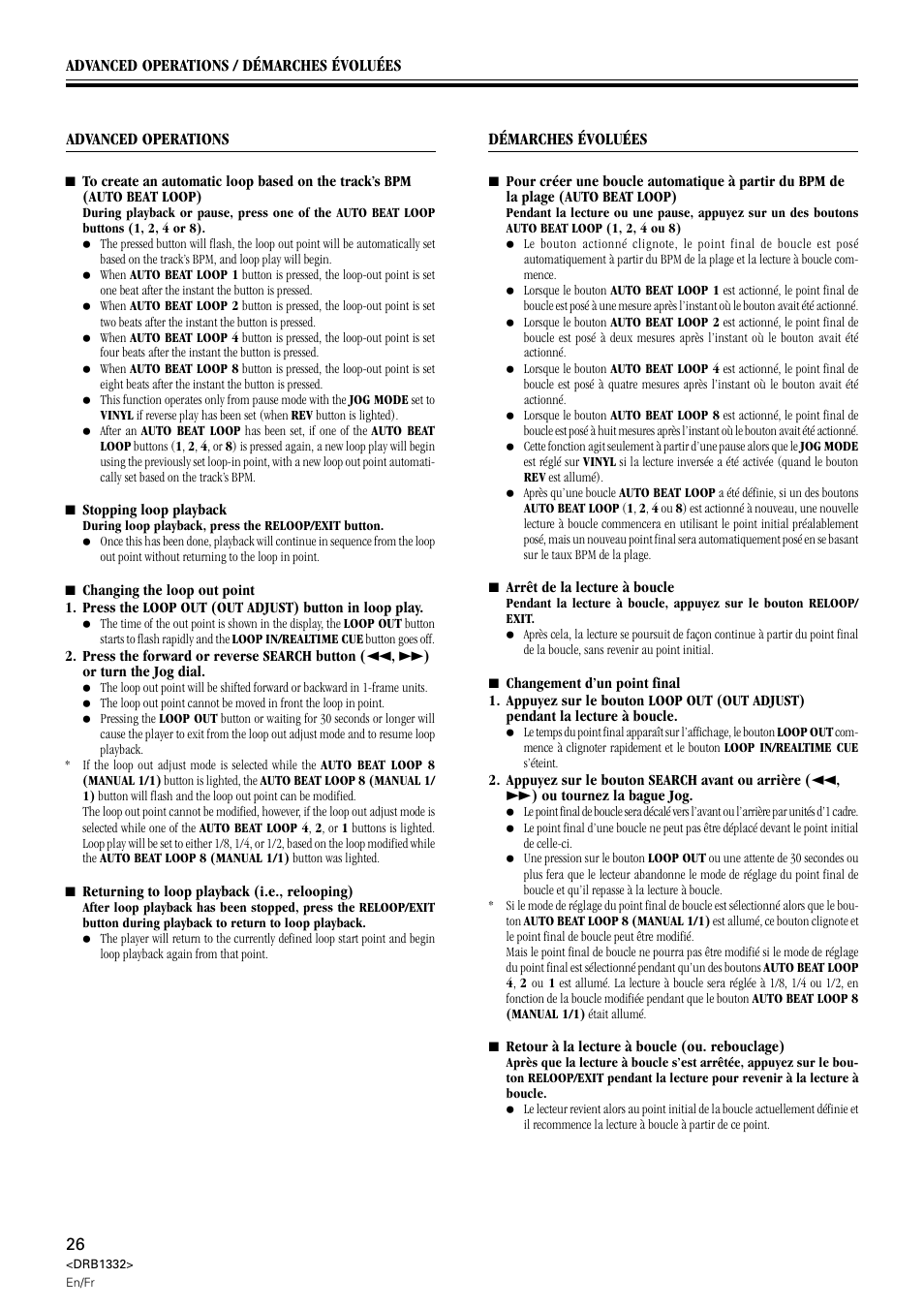 Pioneer CDJ-800 User Manual | Page 26 / 96