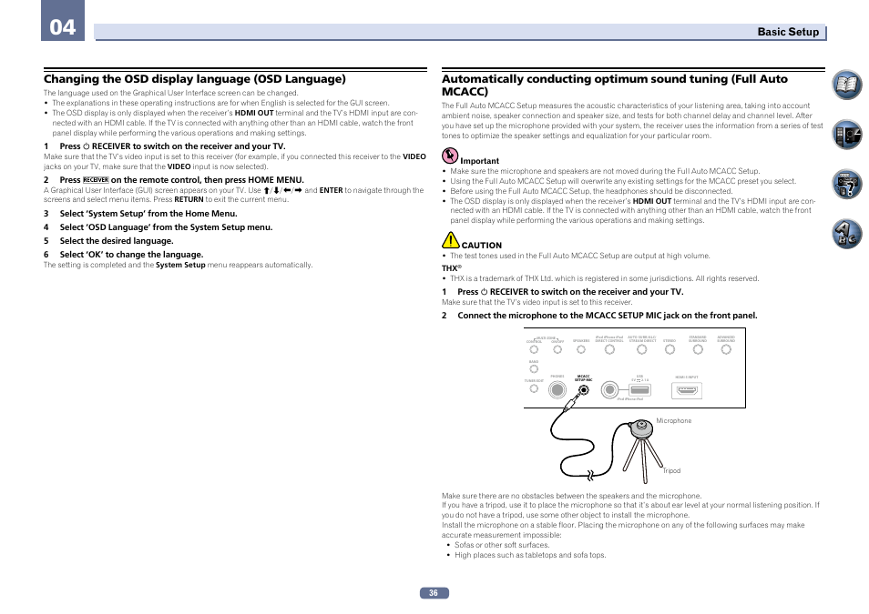 Pioneer SC-2022-K User Manual | Page 36 / 113