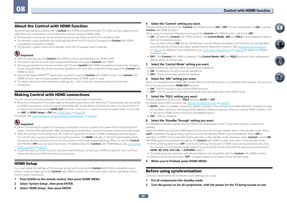 Pioneer SC-2022-K User Manual | Page 58 / 113