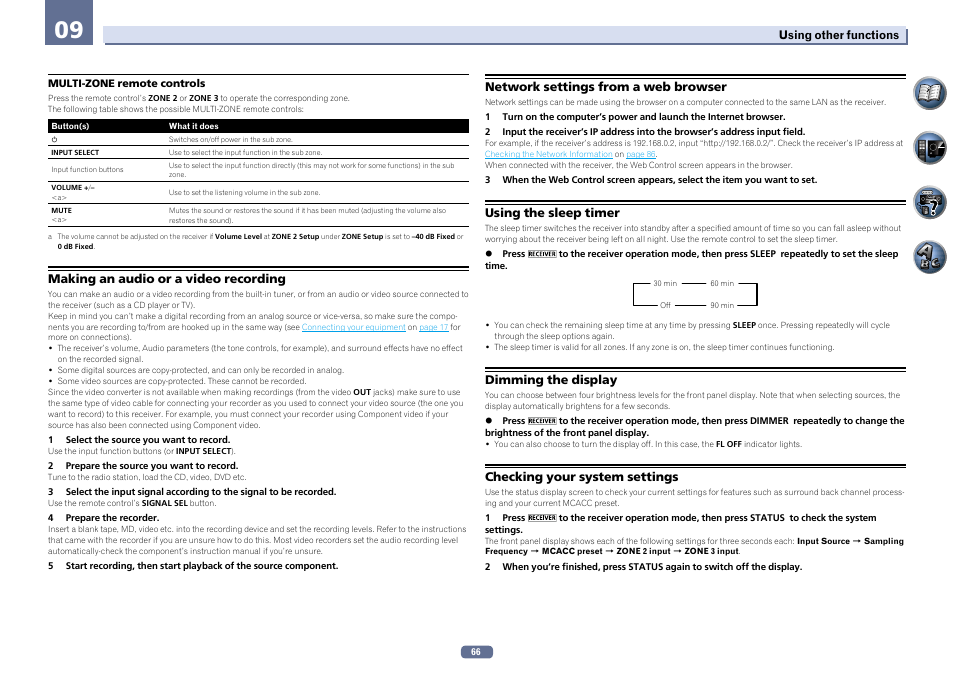 Pioneer SC-2022-K User Manual | Page 66 / 113