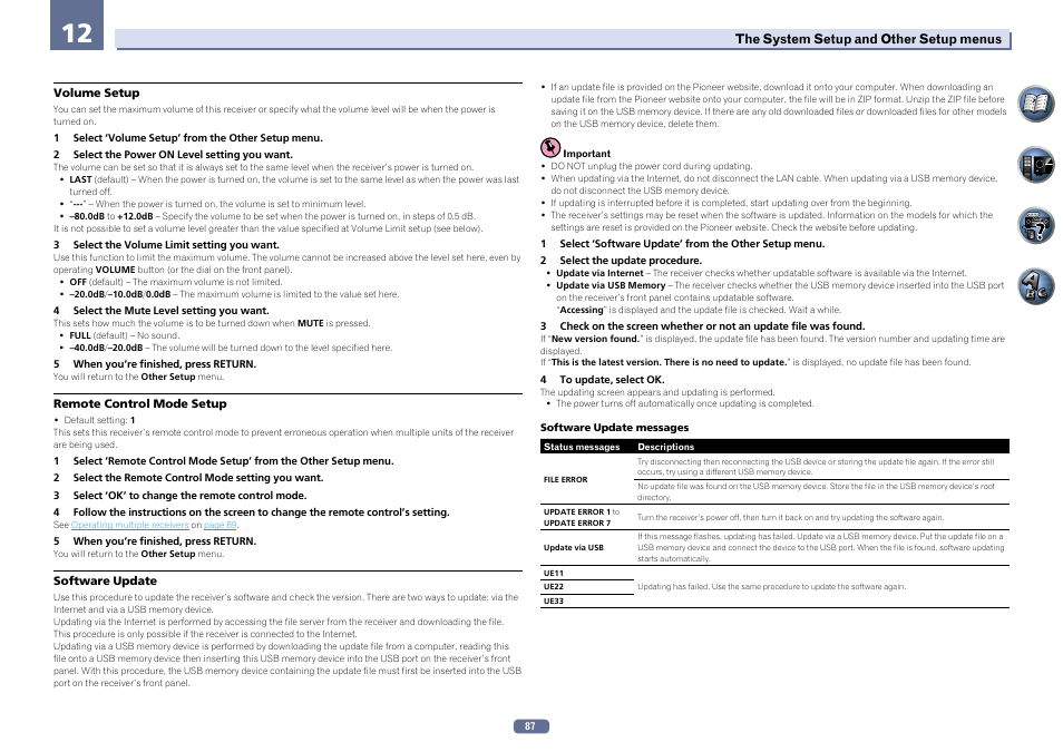 Pioneer SC-2022-K User Manual | Page 87 / 113