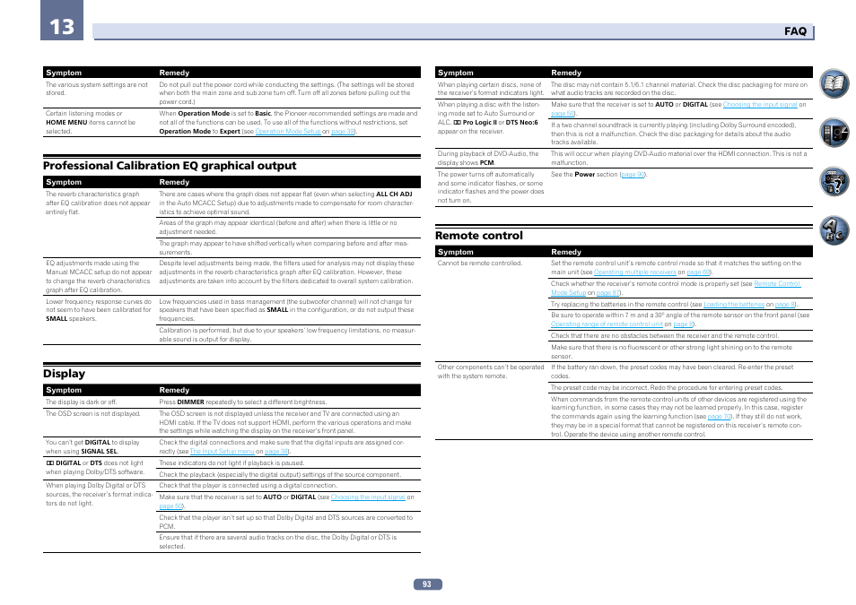 Pioneer SC-2022-K User Manual | Page 93 / 113