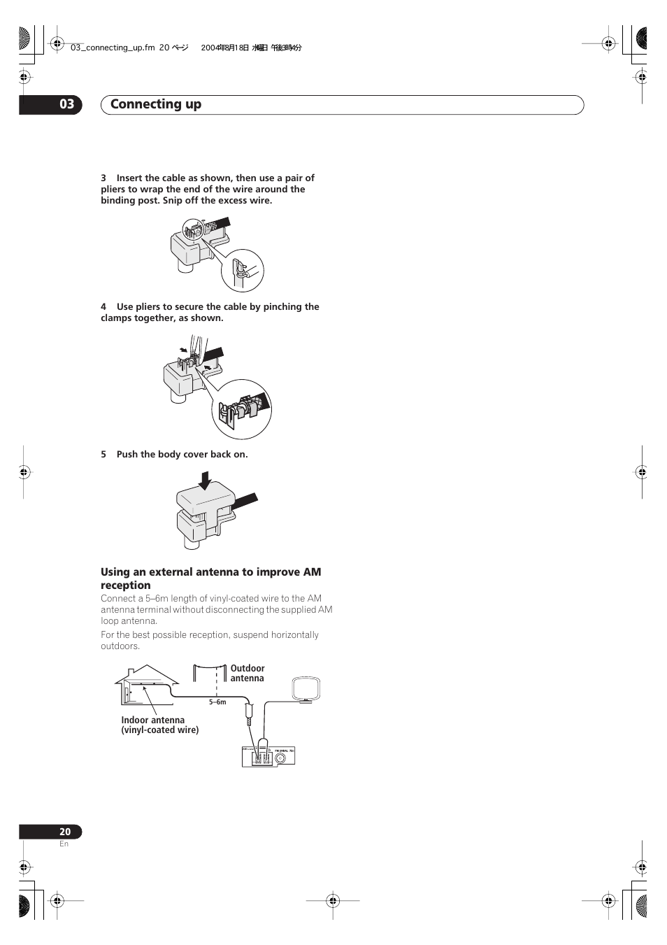 Connecting up 03 | Pioneer VSX-1014-S User Manual | Page 20 / 80