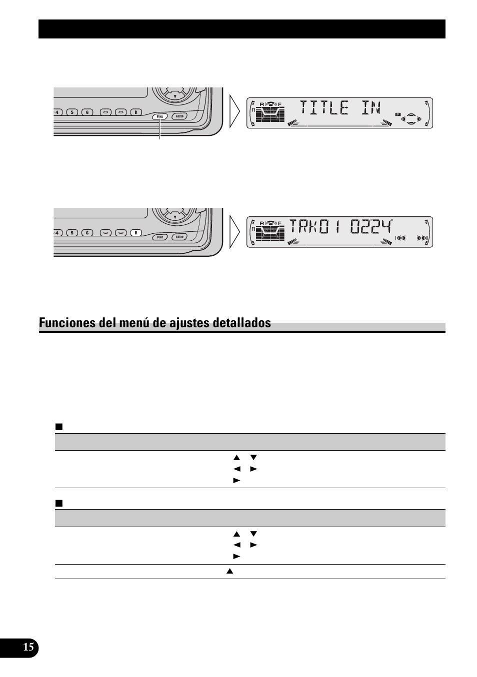 Funciones del menú de ajustes detallados, Operación del sintonizador, Sintonización de búsqueda local (local) | Memoria de las mejores emisoras (bsm), Operación básica | Pioneer DEH-P4300R User Manual | Page 68 / 108