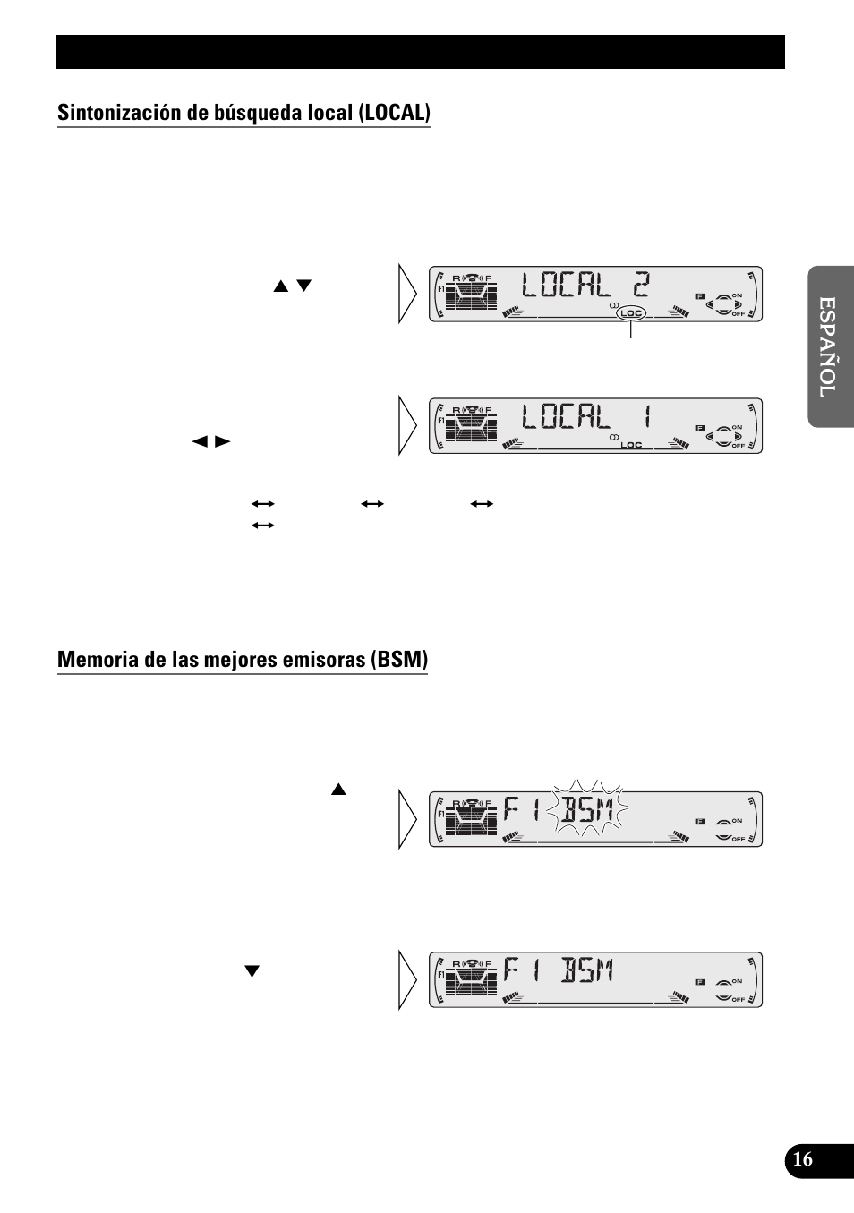 Operación del sintonizador | Pioneer DEH-P4300R User Manual | Page 69 / 108