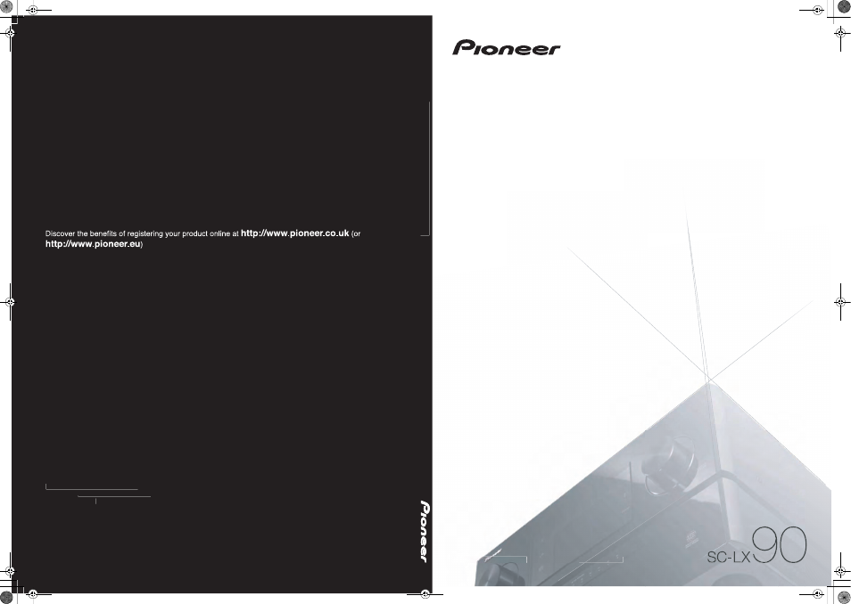 Pioneer SC-LX90 User Manual | 150 pages