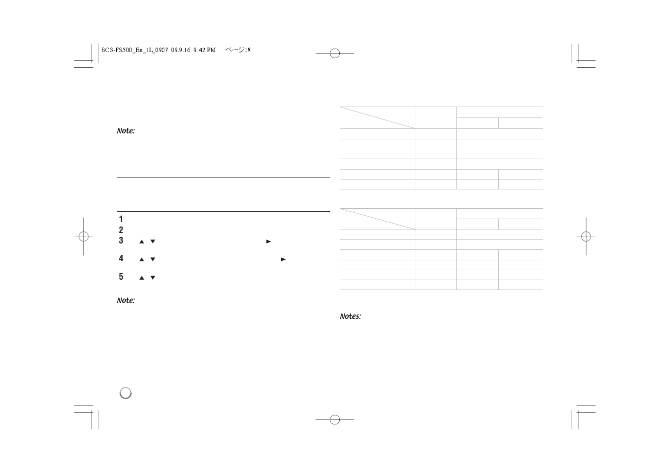Resolution setting -19, Resolution setting | Pioneer BCS-FS500 User Manual | Page 18 / 56