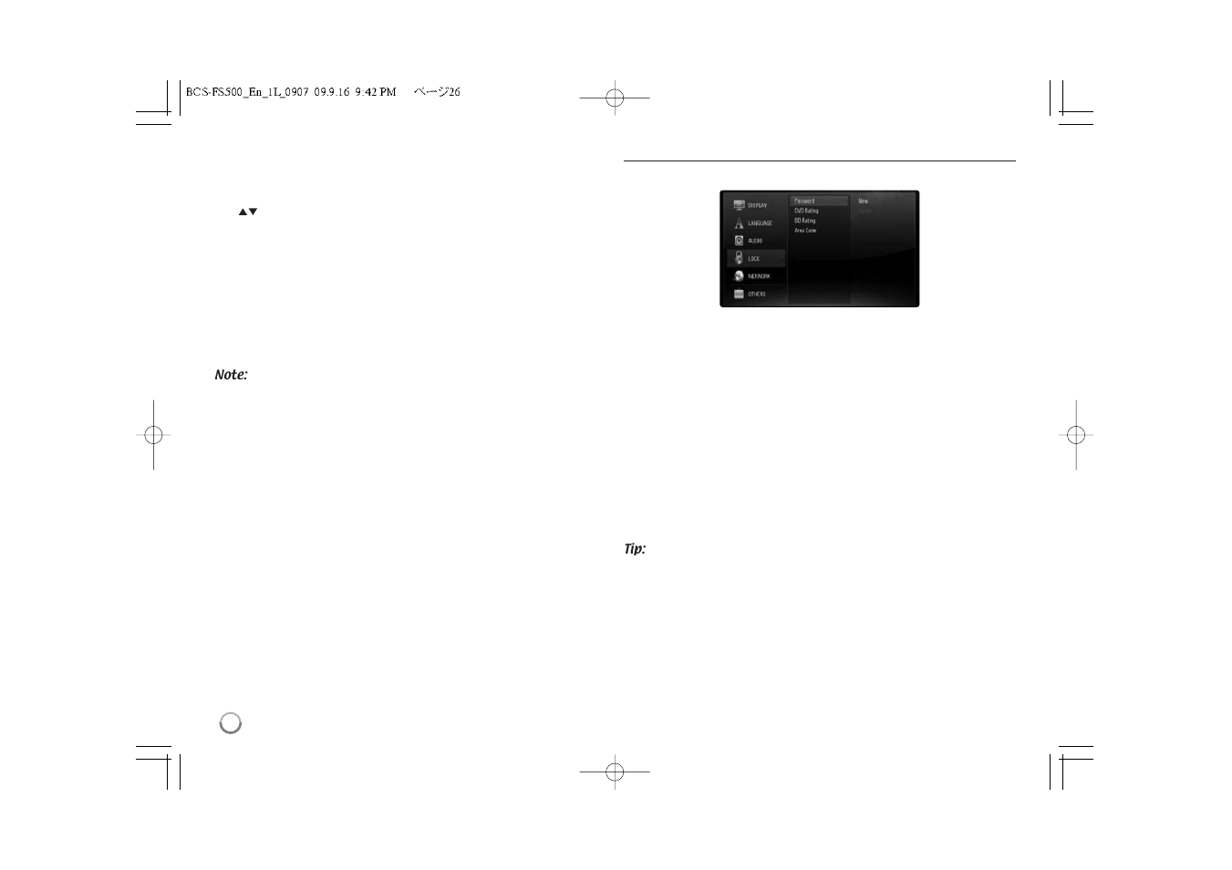 Pioneer BCS-FS500 User Manual | Page 26 / 56