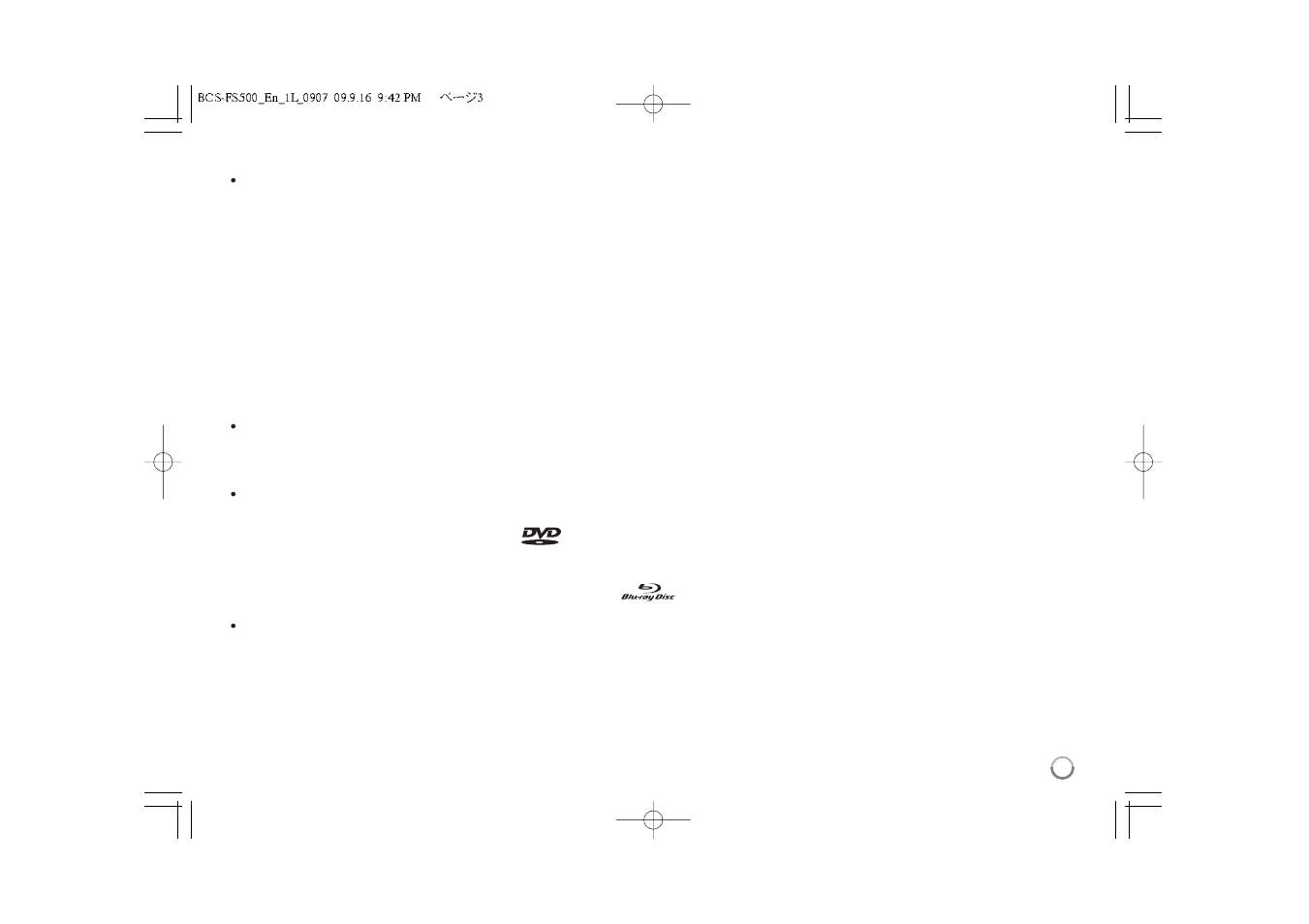 Pioneer BCS-FS500 User Manual | Page 3 / 56
